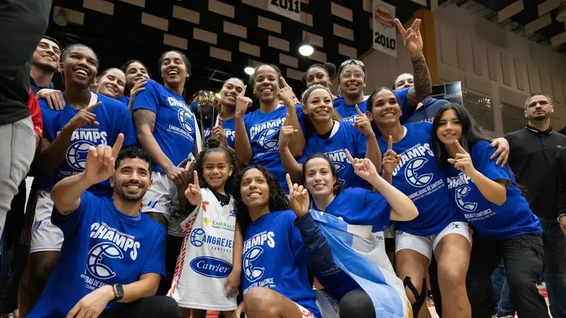 LAS CANGREJERAS SON LAS NUEVAS CAMPEONAS DE BSNF
