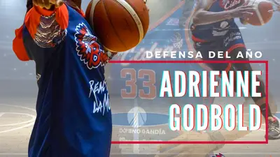 Para Adrienne Godbold el Premio de Mejor Defensa