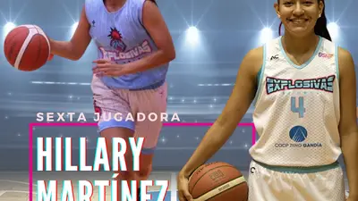 Hillary Martínez es nombrada Mejor Sexta Jugadora