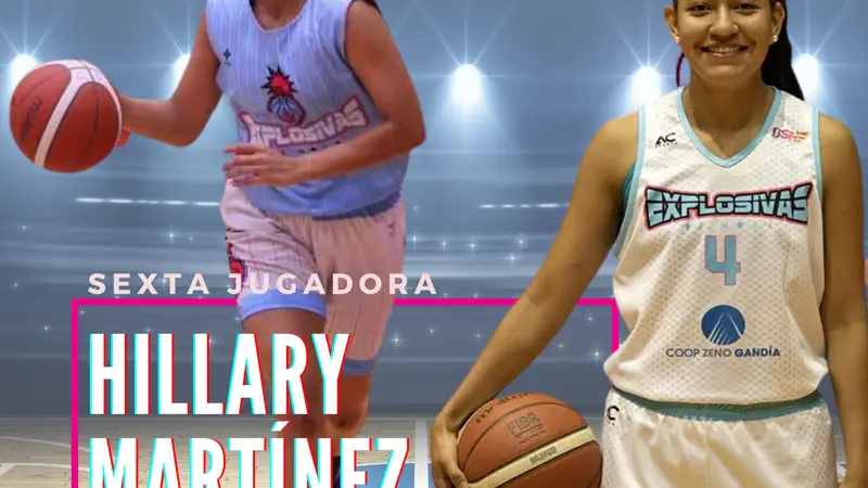 Hillary Martínez es nombrada Mejor Sexta Jugadora