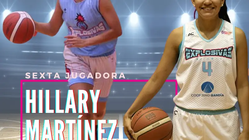 Hillary Martínez es nombrada Mejor Sexta Jugadora