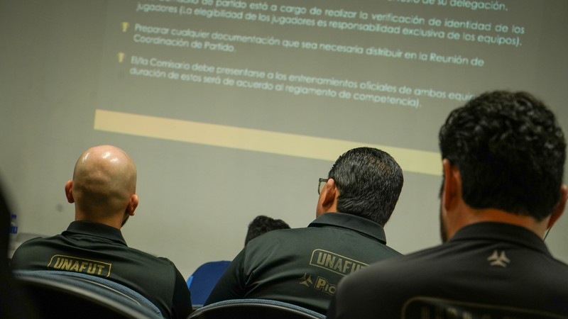 Comisarios de UNAFUT recibieron capacitación de CONCACAF