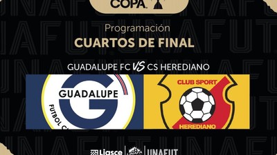 Guadalupe y Herediano revivirán rivalidad en Torneo de Copa