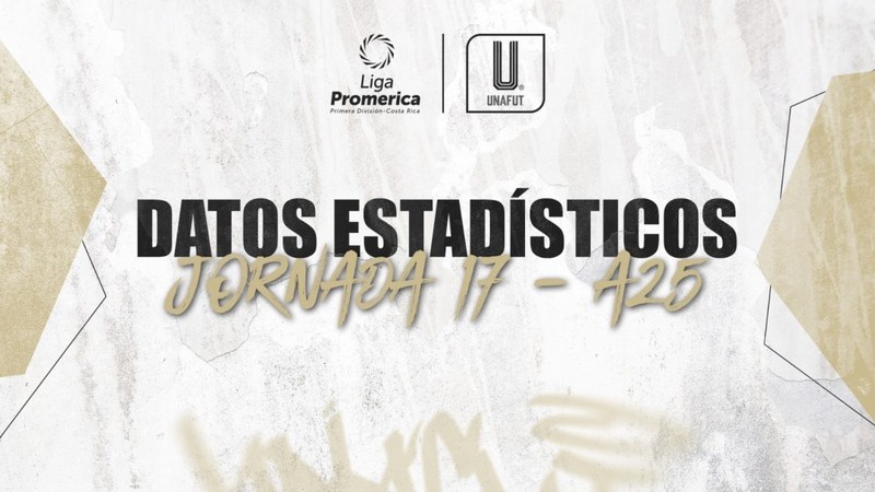 Datos estadísticos de la jornada 17 del A25