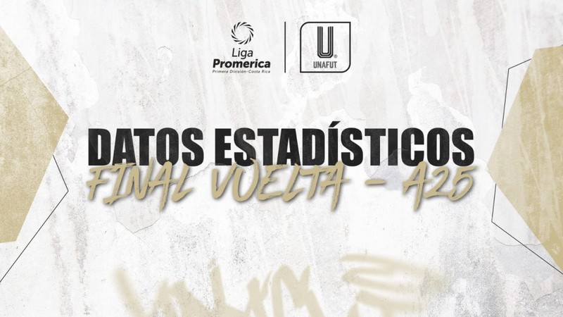 Datos estadísticos de la final vuelta del A25
