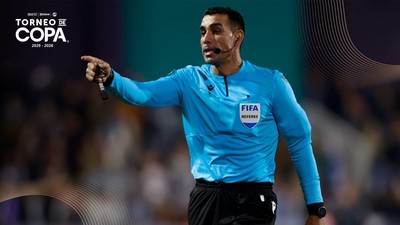 La final de Copa será dirigida por árbitro mundialista