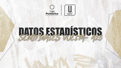 Datos estadísticos de las semifinales vuelta del A25